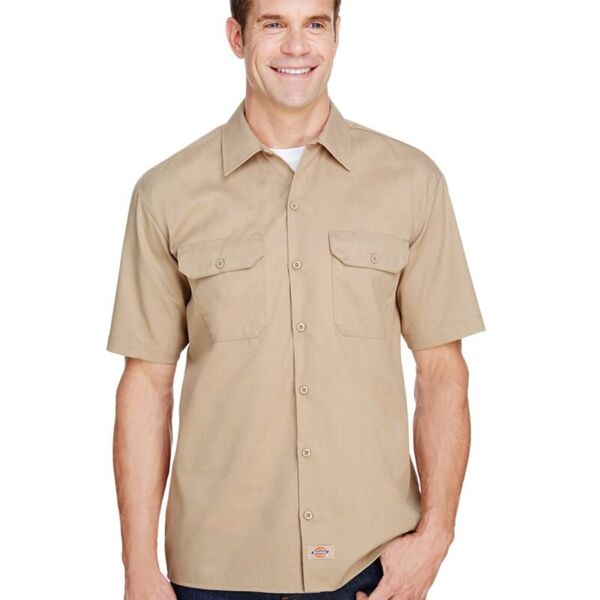 FLEX Short-Sleeve Twill Work Shirt Thumbnail