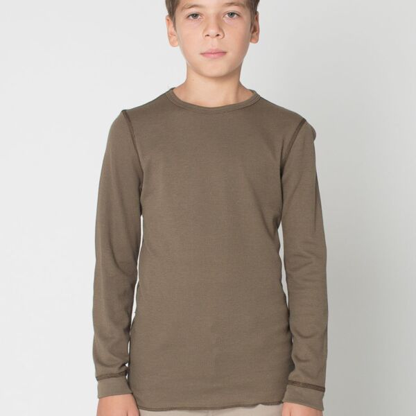 T207 Youth Baby Thermal L/S T-Shirt Thumbnail