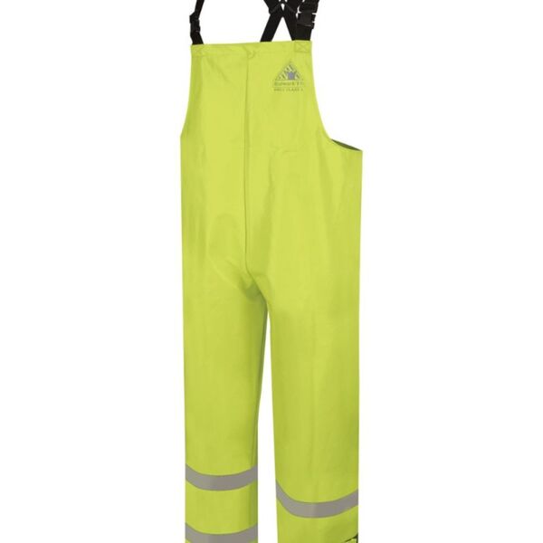Men's Hi-Visibility Flame-Resitant Rain Bib Overall - 13 oz. Thumbnail