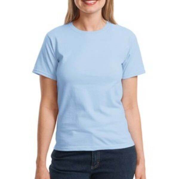 Ladies Crewneck T Shirt Thumbnail