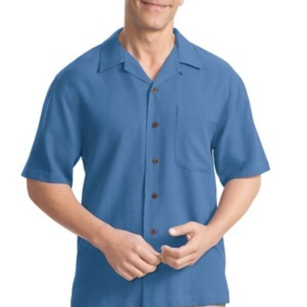 Port Authority® - Silk Blend Camp Shirt. S533  Thumbnail