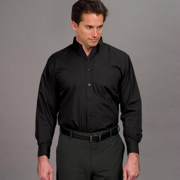Port Authority® - Long Sleeve Easy Care, Soil Resistant Shirt. S607  Thumbnail