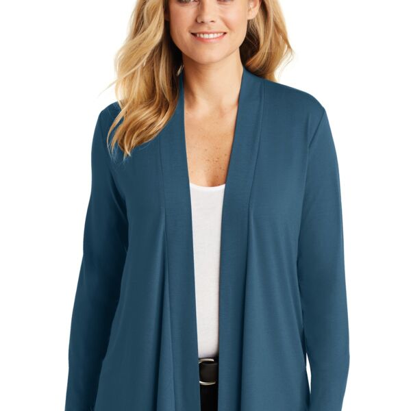 Port Authority® Ladies Concept Open Cardigan Thumbnail