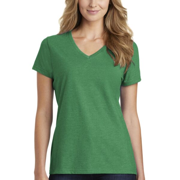 Ladies Fan Favorite ™ Blend V Neck Tee Thumbnail